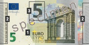 Comment vérifier et reconnaitre un fauxbillet de 5euros